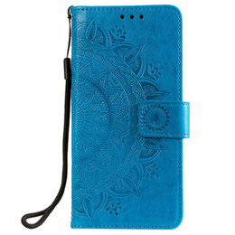 Откидной чехол для Xiaomi Redmi 10, Mandala, синий