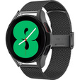 Металический браслет с чехлом для часов Samsung Galaxy Watch 4 40mm, Black