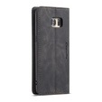 Чехол CASEME для Samsung Galaxy S7 Edge, Leather Wallet Case, чёрный