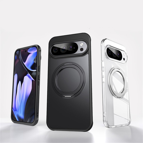 Чехол для Google Pixel 10 Pro XL, для MagSafe, с подставкой, черный