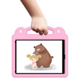 Детский чехол для Lenovo Tab M10 X505F X605F / Tab P10-X705F/L / Huawei T5 10.1, Cute Patterns, с подставкой, розовый