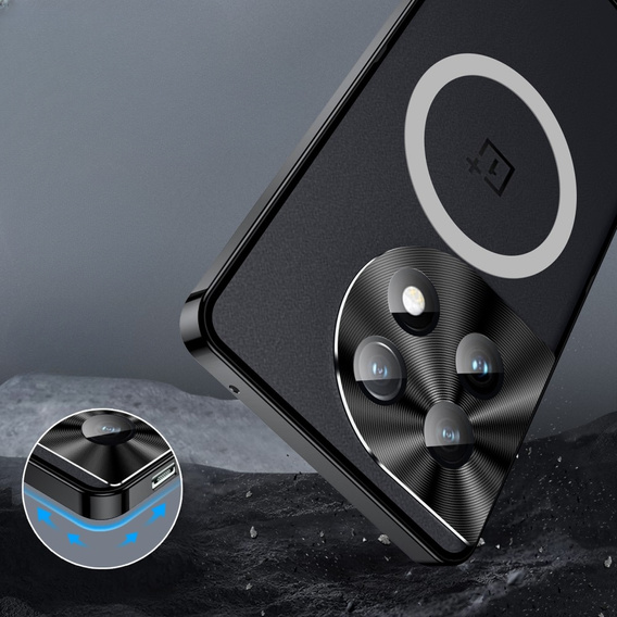 Захисний чохол для камери OnePlus 11 5G, CamShield MagSafe, прозорий / чорний
