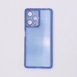 Чехол до Xiaomi Poco F5, Fusion Hybrid, прозрачный / синий