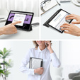 Чехол для Samsung Galaxy Tab S10 Lite / S10 FE / S9 FE, Dux Ducis TOBY, чёрный