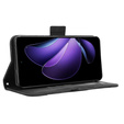 Откидной чехол для Oppo Reno 13F / Oppo Reno 13FS, Card Slot, чёрный