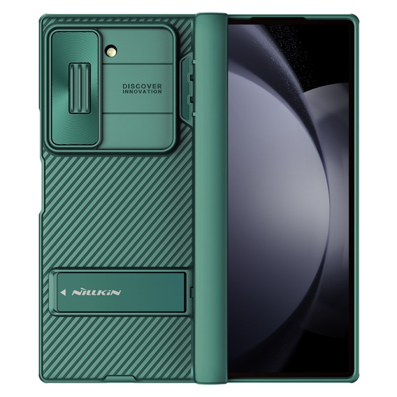 Чохол для Samsung Galaxy Z Fold6 5G, броньований Nillkin, CamShield Pro, зелений