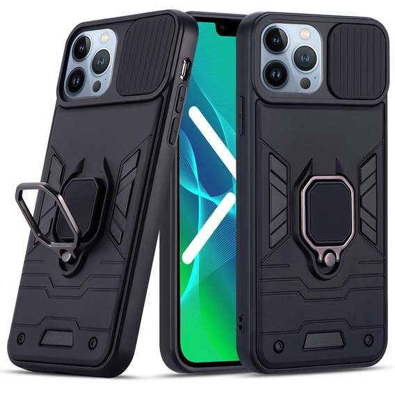 Чохол Ring Lens для iPhone 13 Pro, Black