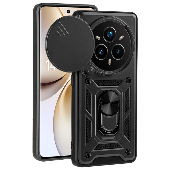 Чохол NOX Camera Slide Realme 14 Pro+ 5G, CamShield Slide, чорний