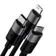 BASEUS Yiven Kaбель Lightning 1.2M - Black