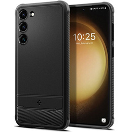 Чехол Spigen до Samsung Galaxy S23, Rugged Armor, чёрный