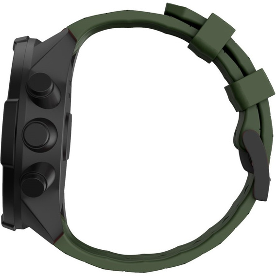 Силиконовый ремешок Rhombic Grain до Suunto 9, Green