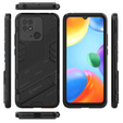 Чехол для Xiaomi Redmi 10C, Military kickstand, синий