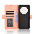 Футляр з клапаном для Xiaomi Redmi 14C / Xiaomi Poco C75, Card Slot, рожевий