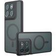 Чохол для Motorola Edge 60 / 60 Fusion, для MagSafe, ERBORD Matt Case, чорний
