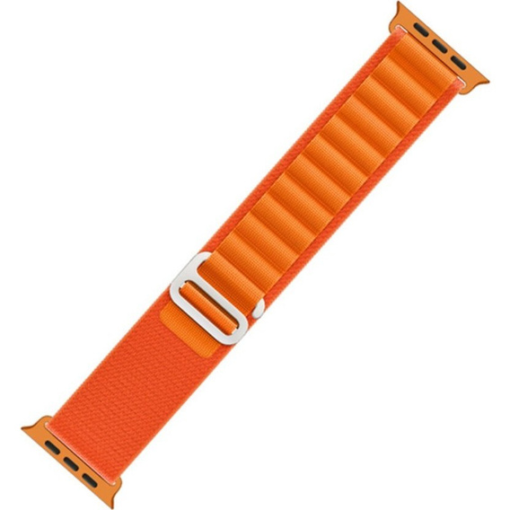 Нейлоновый ремешок до Apple Watch 1/2/3/4/5/6/7/8/SE/ULTRA 42/44/45/49mm, Orange