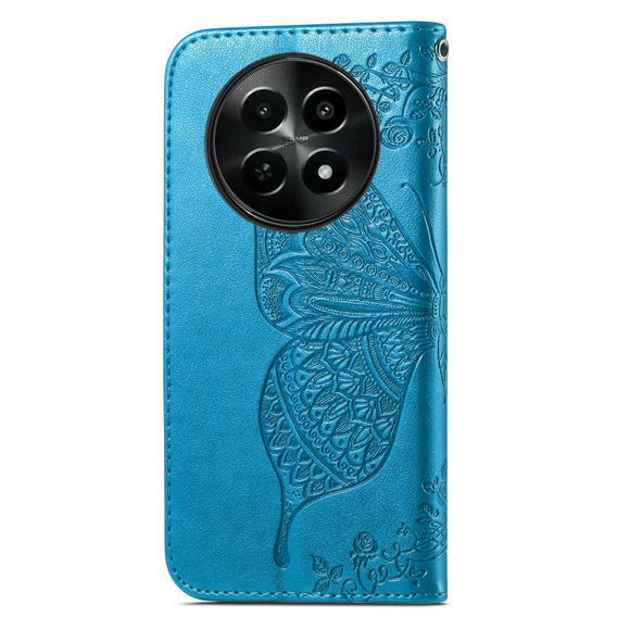 Чохол-книжка для Realme 12, Butterfly, м'яти