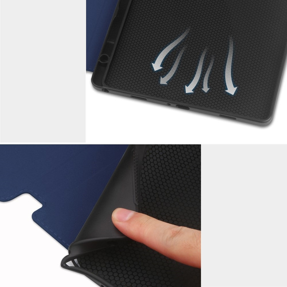 Чохол для Samsung Galaxy Tab S10 Lite / S10 FE / S9 FE, Business Card and Pen Slot, м'яти