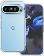 Чехол для Google Pixel 9 / Pixel 9 Pro, Erbord Dropproof, прозрачный + стекло