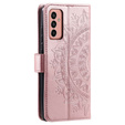 Чохол-книжка для Samsung Galaxy A14 4G/5G, Mandala, рожевий rose gold