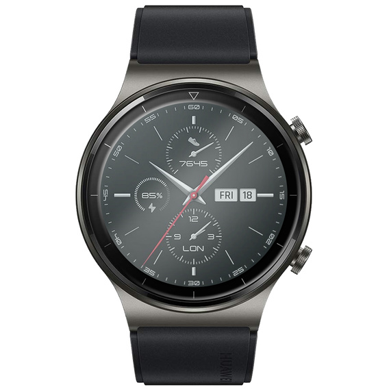 2x Гибридное стекло ERBORD для Huawei Watch GT 2 Pro