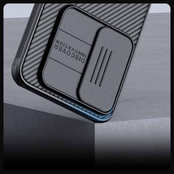 Бронированный чехол Nillkin для Samsung Galaxy S24 FE, CamShield Pro, чёрный
