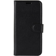 Чохол-книжка для Huawei P Smart 2019, Split Leather Wallet, чорний