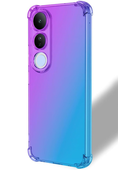 Чохол для Vivo V50 Lite 4G / 5G, Gradient Dropproof, Фіолетовий / синій