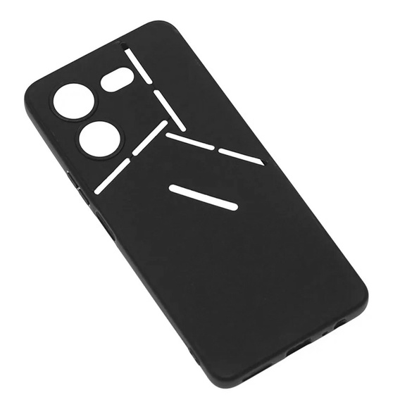 Тонкий чохол до Tecno Pova 5 Pro, Slim, чорний