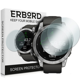 Захисне скло 2х Erbord для дисплею смарт годинника Garmin Fenix 7