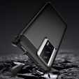 Чехол до Poco F5 Pro 5G, Carbon, чёрный