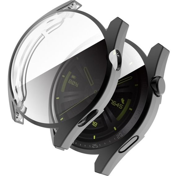 Чехол 2в1 с защитой экрана для часов Huawei Watch GT 3 46mm, Black