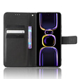 Откидной чехол для Poco F5 Pro 5G, Wallet Smart Magnet, чёрный