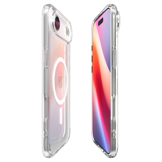 Spigen Ultra Hybrid MagSafe Case для iPhone Air, прозрачный/белый
