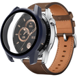 2в1 чохол та захисне скло для годинника Huawei Watch GT 3 42mm, Case, Dark Blue