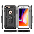 Бронированный Чехол до iPhone 6+ / 6S+ / 7+ / 8+ Plus, Nox Case Ring, чёрный