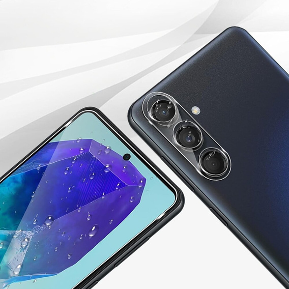 Загартоване скло камери для Samsung Galaxy M55, прозорий
