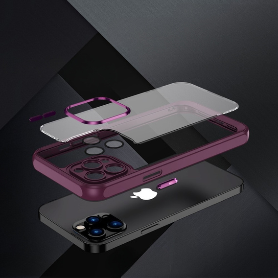 Чехол для iPhone 12 Pro Max, ERBORD Impact Guard, бордовый