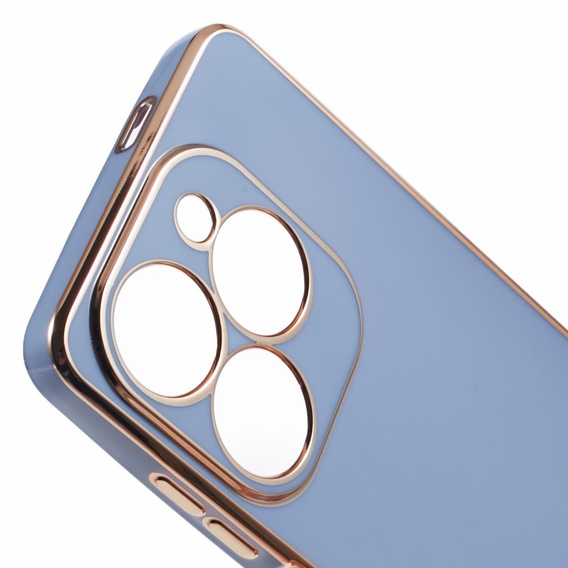 Чехол для Infinix Hot 40i, Glamour CamShield, синий