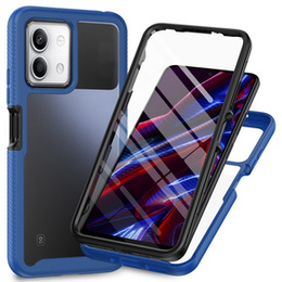 Чoхол Shockproof до Xiaomi Redmi Note 13 5G, із захисним екраном, м'яти