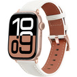 Кожаный ремешок для Apple Watch 1/2/3/4/5/6/7/8/SE/Ultra 42/44/45/49 мм, розовый