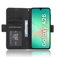 Футляр з клапаном для Samsung Galaxy A26, Card Slot, чорний