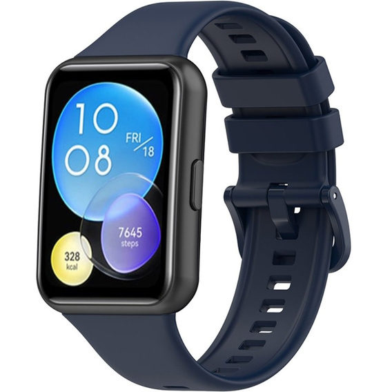 Силиконовый ремешок для Huawei Watch Fit 2, Midnight Blue