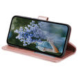 Чохол-книжка для Samsung Galaxy A15, Mandala Flower, рожевий + скло 9H 