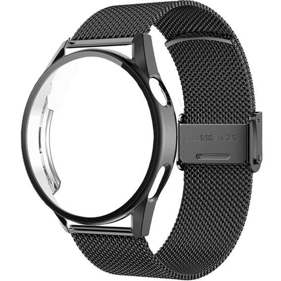 Металический браслет с чехлом для часов Huawei Watch GT 3 42mm, Black