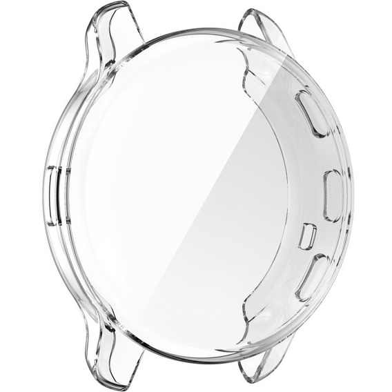 Чехол 2в1 с защитой экрана для часов Garmin Venu 2 Plus, Transparent