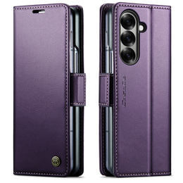 Чехол-флип CASEME Litchi Wallet для Samsung Galaxy Z Fold7 5G