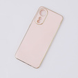 Чехол для Oppo A78 4G, Glamour CamShield, розовый rose gold