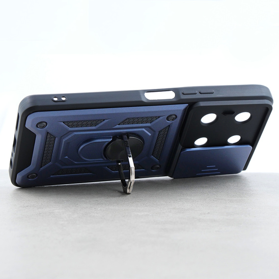 Чехол NOX Camera Slide Infinix Note 30 5G, CamShield Slide, синий