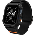 Чехол ремешок SPIGEN до Apple Watch 4/5/6/7/SE 44/45mm, Rugged Armor Pro, Charcoal Grey