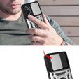 Чохол NOX Camera Slide Realme C31, CamShield Slide, срібло
